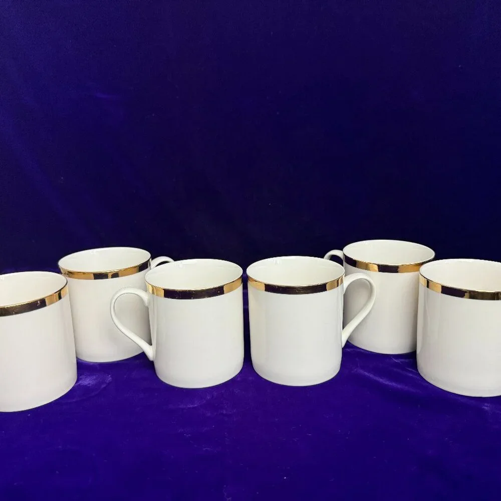 Pier 1 ONE Set of 6  Coffee Tea Mug 